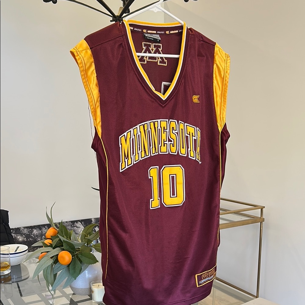 Minnesota Maroon and Gold Basketball Jersey